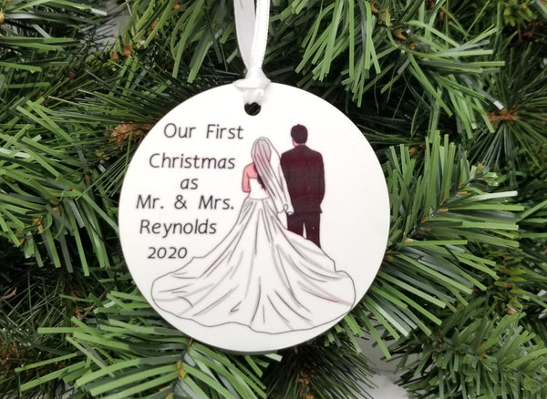 first year married ornament