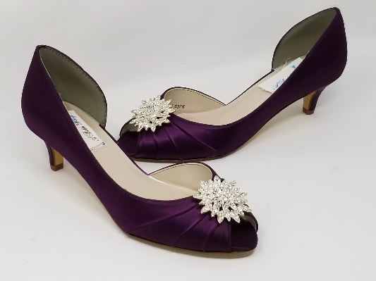 Eggplant purple shoes sales
