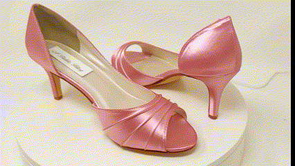 Dusty shop rose shoes