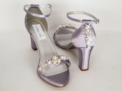 Wedding Shoes Purple And Silver Heels Purple Wedding Shoes With